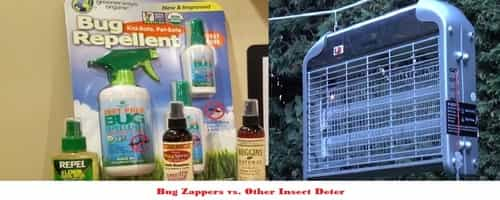 Bug Zappers vs Other Insect Deterring