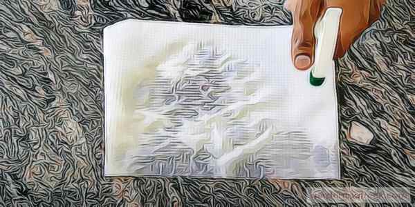 Dampen a Paper Towel with Water